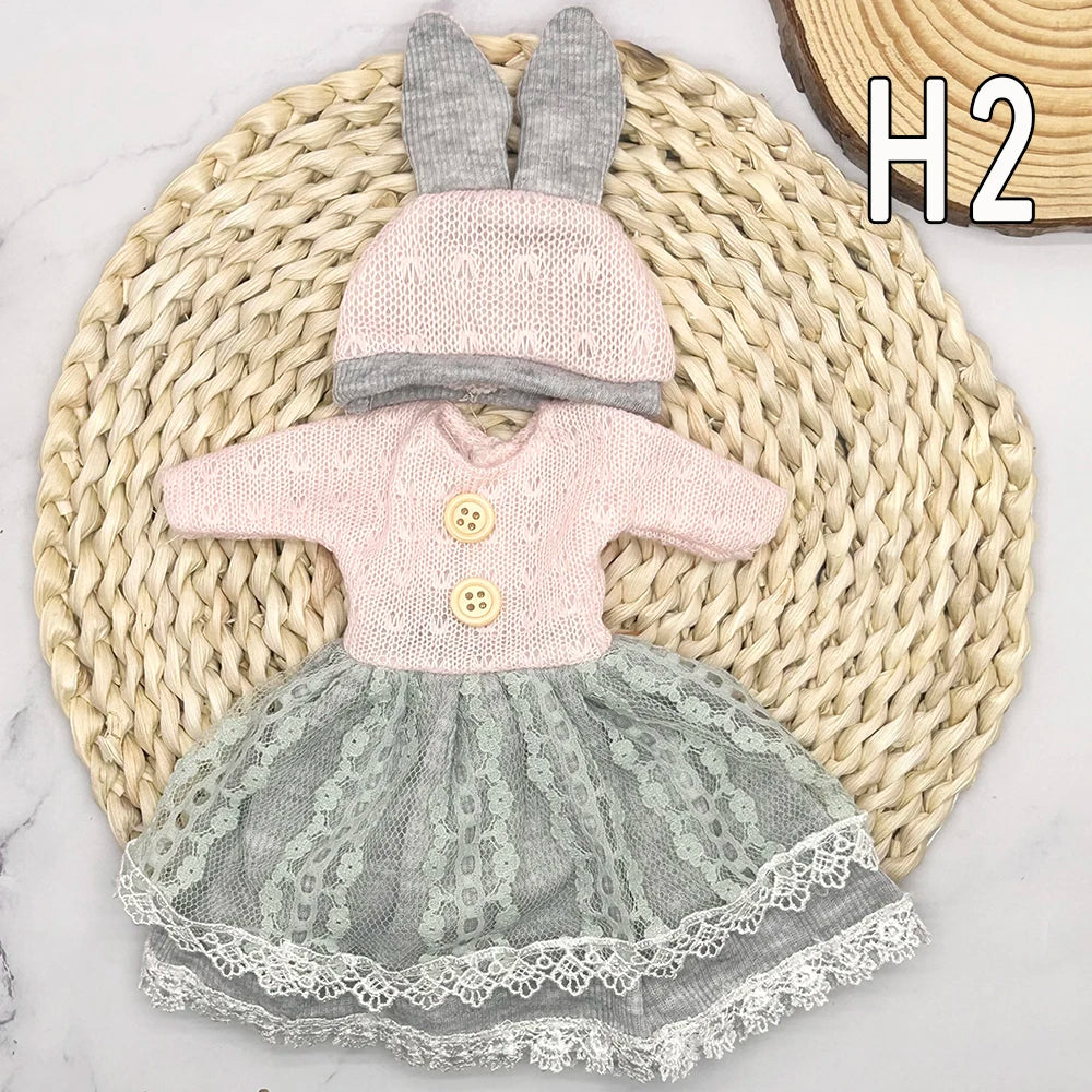 30CM Doll Clothes Girl DIY Dress Up Makeup Toys Cute Baby Babies Toddler Princess Toys Beautiful Children Girls Birthday Gifts