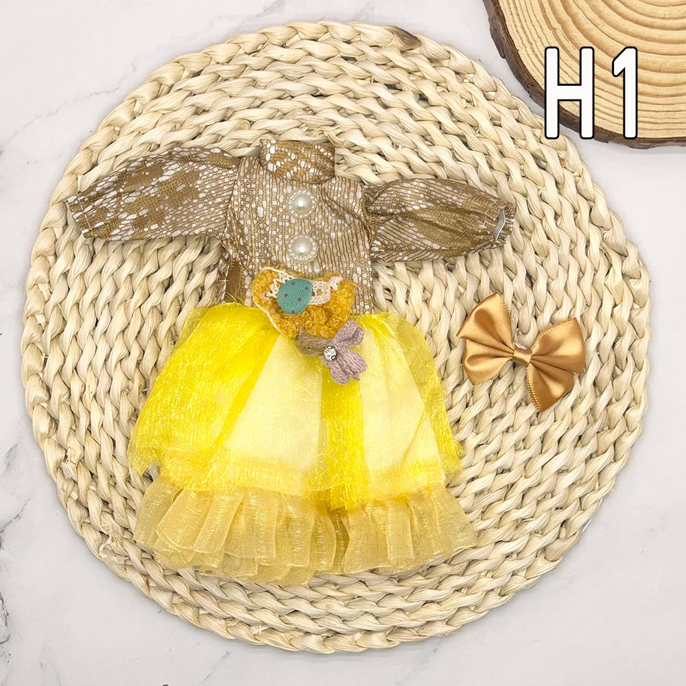 30CM Doll Clothes Girl DIY Dress Up Makeup Toys Cute Baby Babies Toddler Princess Toys Beautiful Children Girls Birthday Gifts