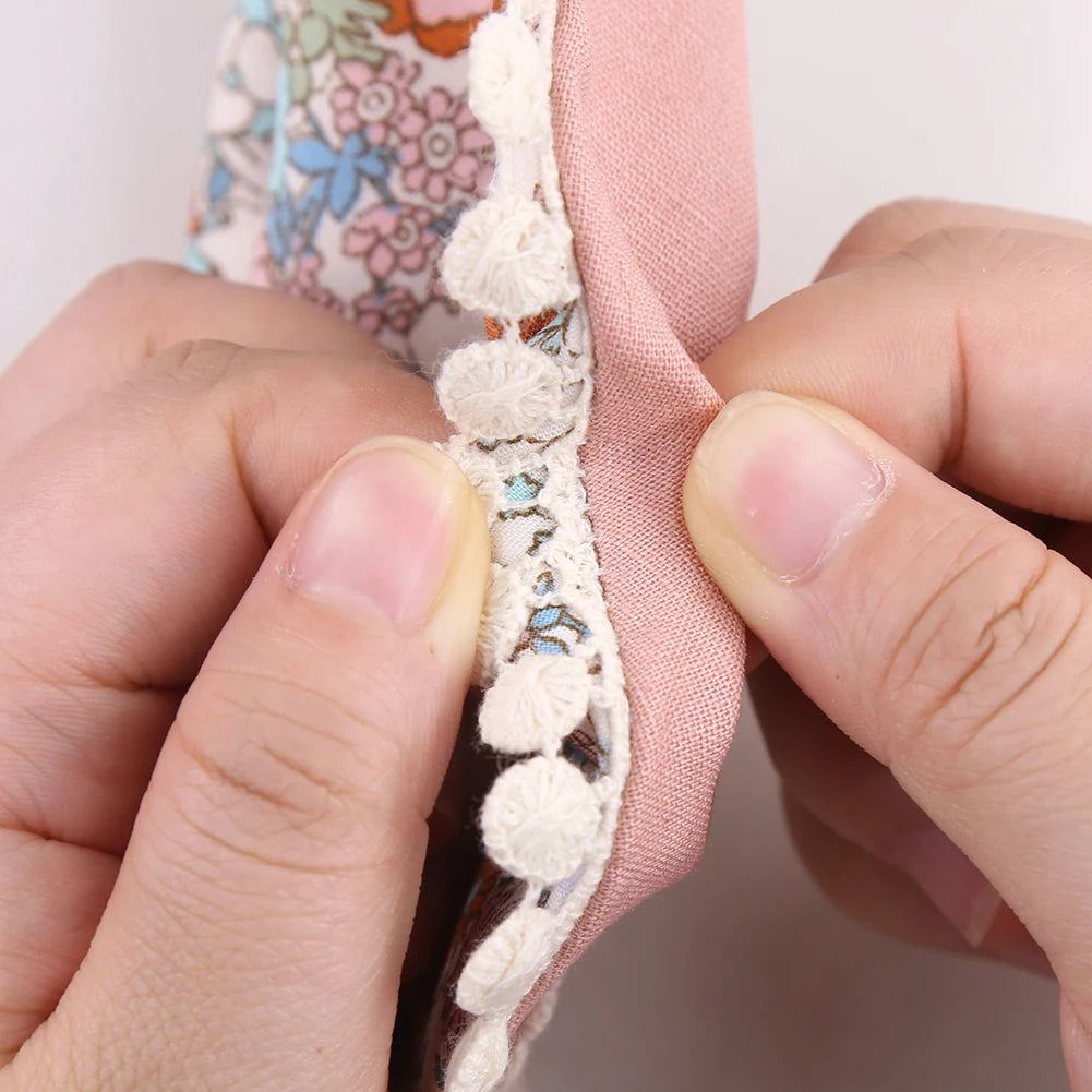 4Sets/Lot Infant Burp Clothes Hair Bow Tie Headband Cotton Baby Boy Girl Bibs Kids Floral Saliva Towel Feeding Double-deck Scarf