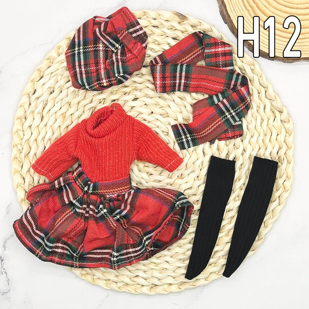 30CM Doll Clothes Girl DIY Dress Up Makeup Toys Cute Baby Babies Toddler Princess Toys Beautiful Children Girls Birthday Gifts