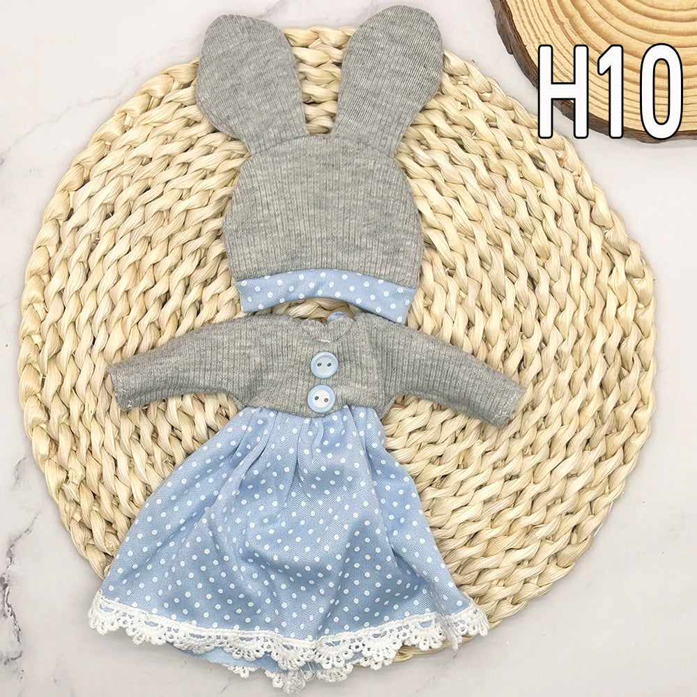 30CM Doll Clothes Girl DIY Dress Up Makeup Toys Cute Baby Babies Toddler Princess Toys Beautiful Children Girls Birthday Gifts