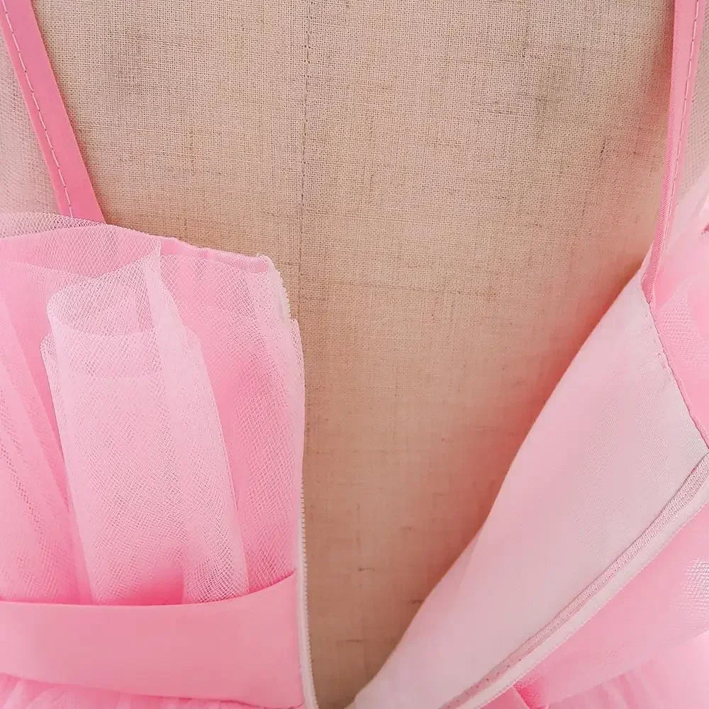 Baby Yellow Dress For Girls Kids Wedding Bridesmaid Dresses Toddler Tulle Birthday Princess Party Dress Infant Outfits Vestidos