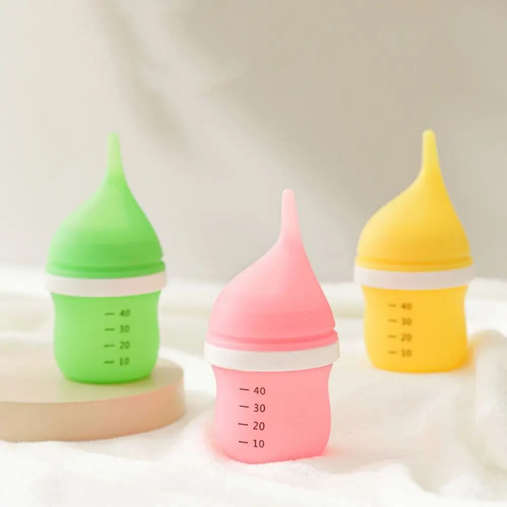 40ml Pet Milk Bottle Bite Resistance Precise Feeding Pet Nurser Bottle Silicone Nipple Reusable Baby Animals Feeder Travel