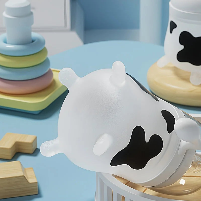 2pcs/1pc 150mL/240mL Silicone Soft Feeding Bottle with Handle, Water/Formula Nursing Bottle for Baby/Infants/Toddlers