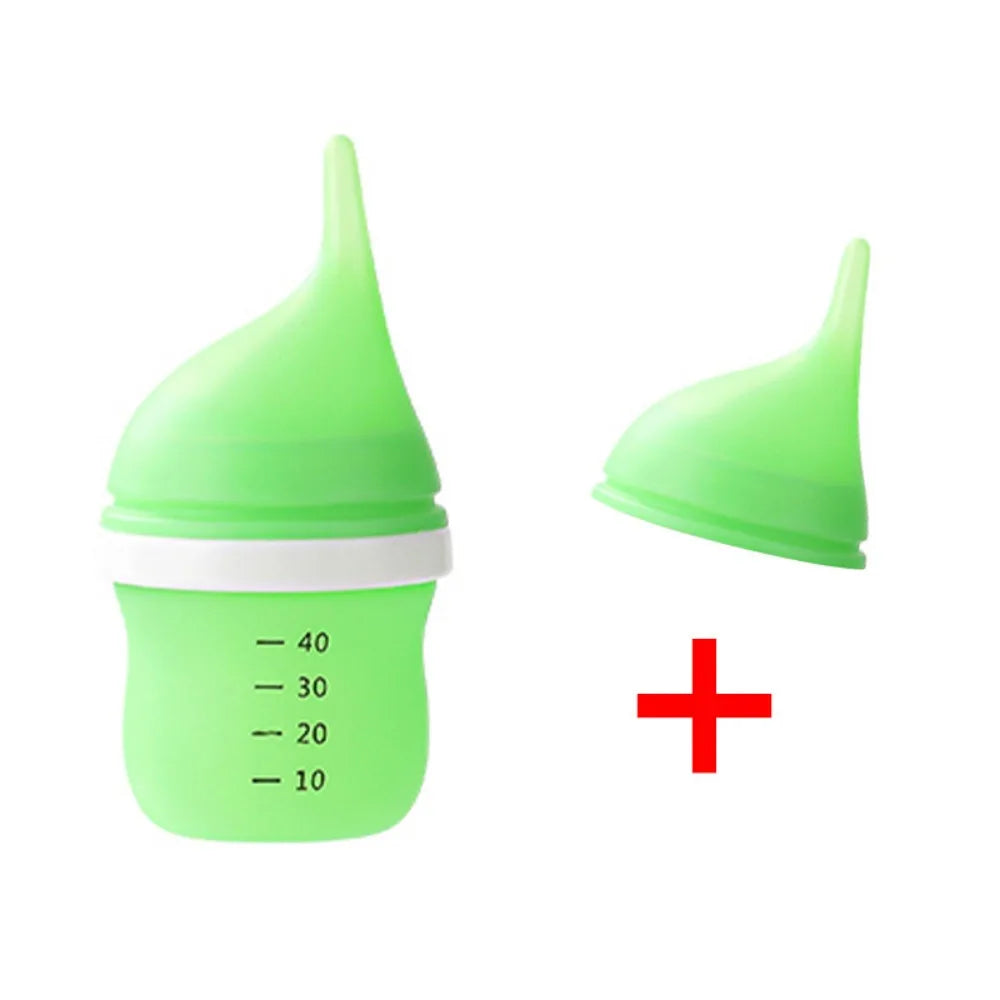 40ml Pet Milk Bottle Bite Resistance Precise Feeding Pet Nurser Bottle Silicone Nipple Reusable Baby Animals Feeder Travel