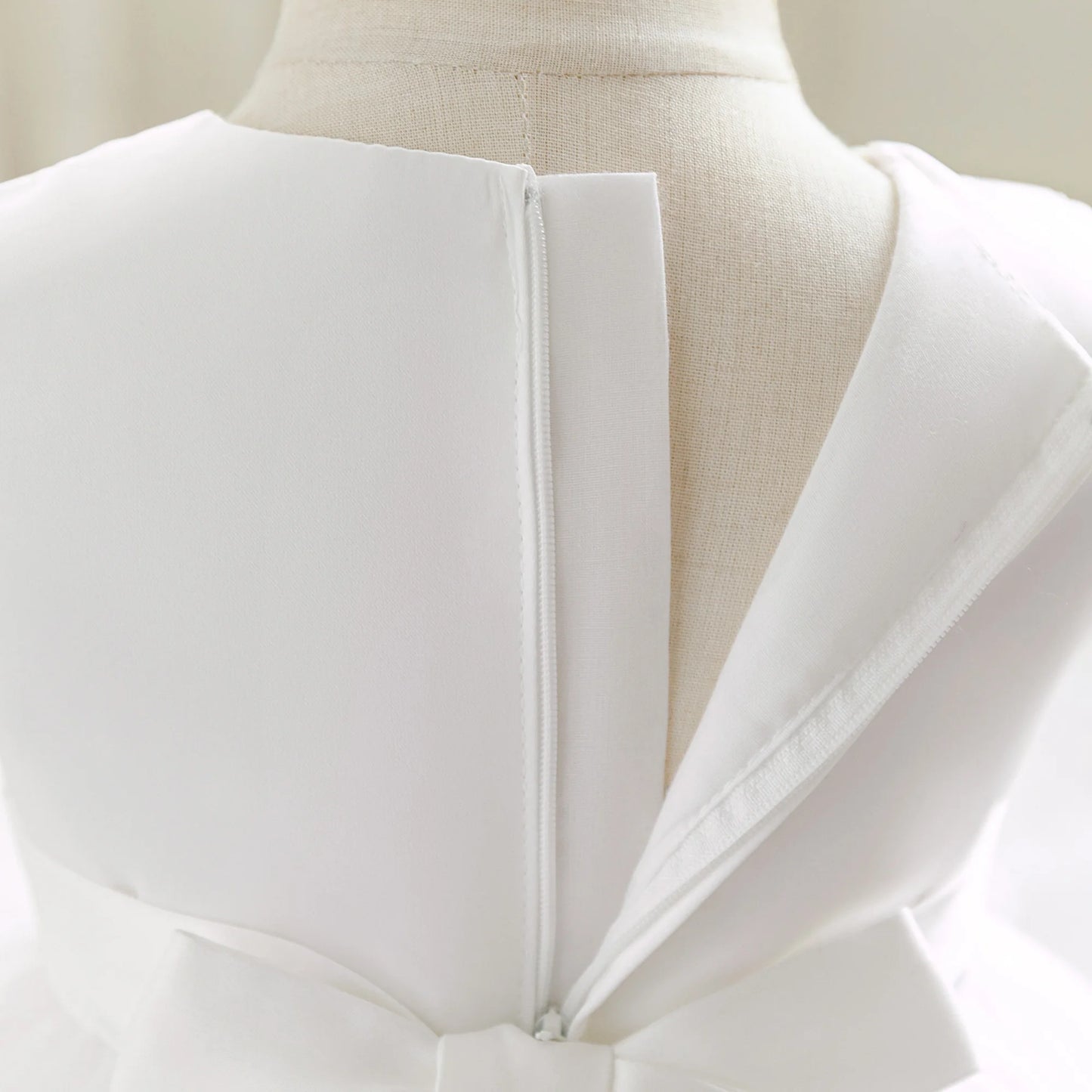 Baby Girl Formal Dress Dress Set (Skirt + Shawl) Elegant White Dress for Baby Girl Baptism Birthday Party