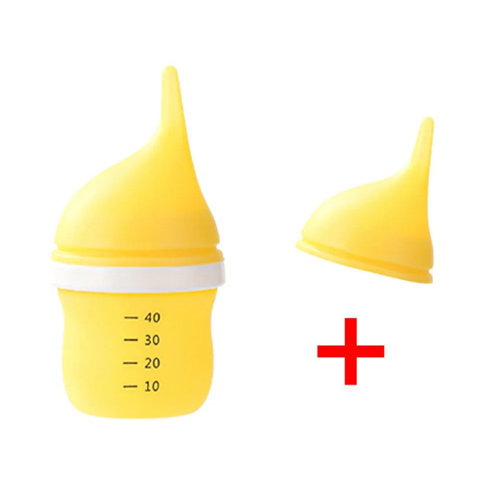 40ml Pet Milk Bottle Bite Resistance Precise Feeding Pet Nurser Bottle Silicone Nipple Reusable Baby Animals Feeder Travel