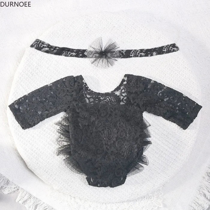 Baby Tutu Dress Newborn Photography Outfit  Lace Girl Princess Dress Romper Baby Gifts Photo Shooting Clothing