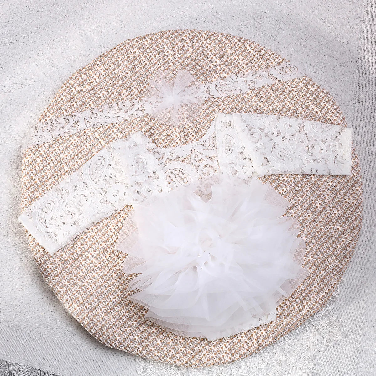 Baby Tutu Dress Newborn Photography Outfit  Lace Girl Princess Dress Romper Baby Gifts Photo Shooting Clothing