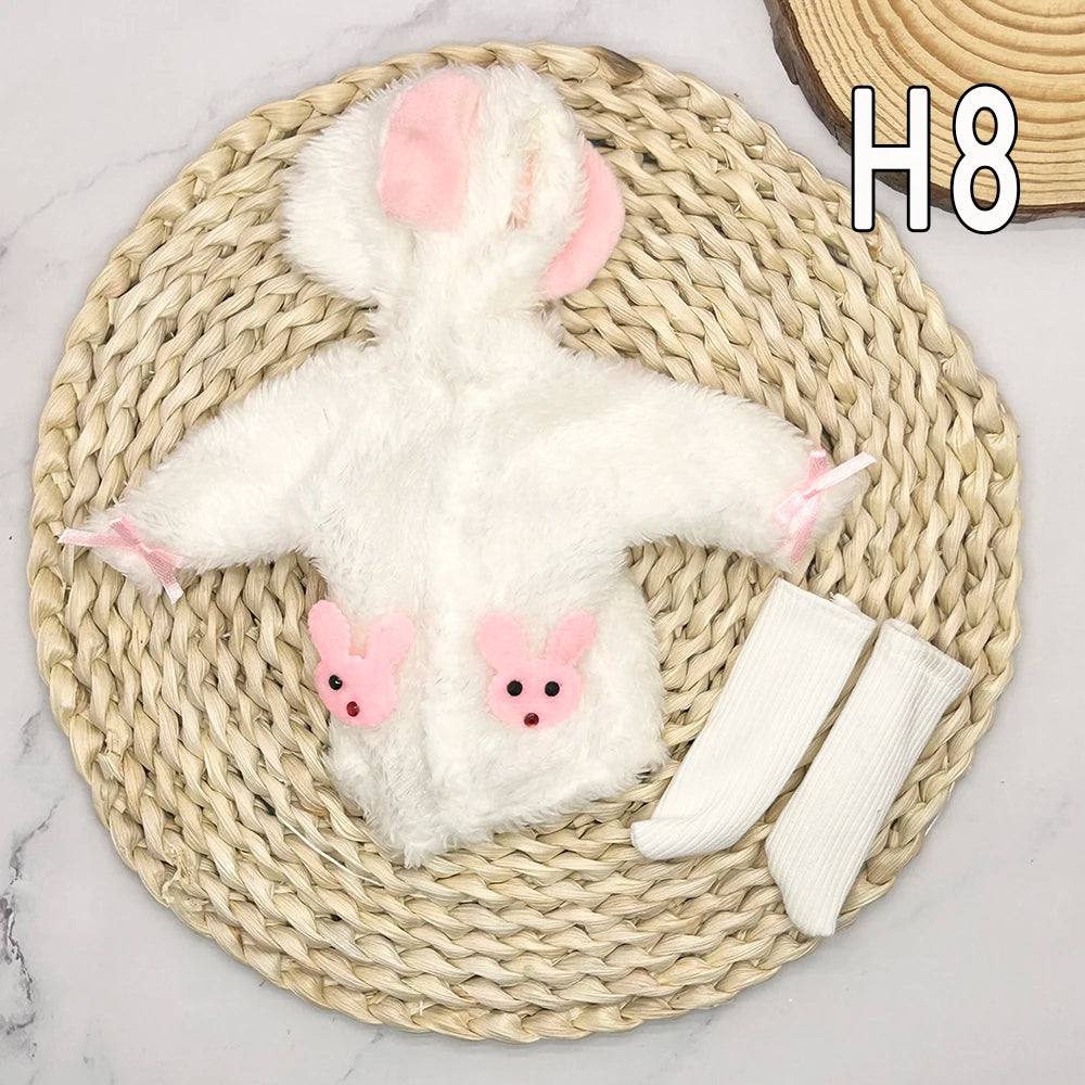 30CM Doll Clothes Girl DIY Dress Up Makeup Toys Cute Baby Babies Toddler Princess Toys Beautiful Children Girls Birthday Gifts